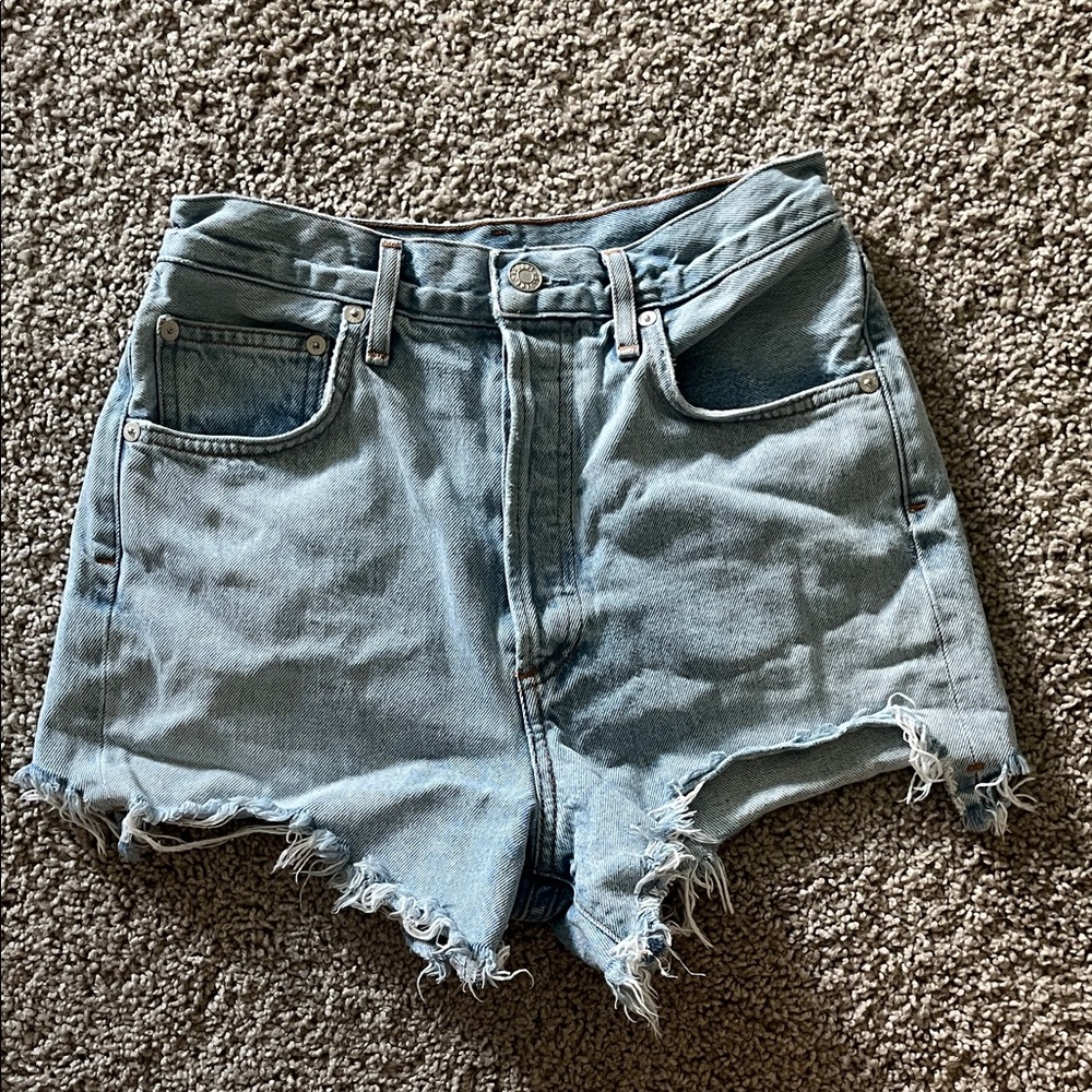 Agolde Denim High-Waisted Women Shorts